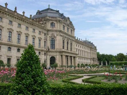 Würzburg Residence<br>Finished in 1744, the palace in Würzburg was designed by several of the leading Baroque architects and became a World Heritage Site in 1981.Photo: Photo: DPA