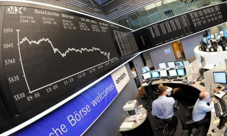 DAX tanks as investors fear global rout - The Local