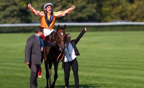 Big win for German race horse in France