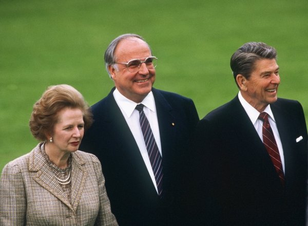7. "That man is so <i>German</i>," Thatcher said, referring to former Chancellor Helmut Kohl.Photo: DPA