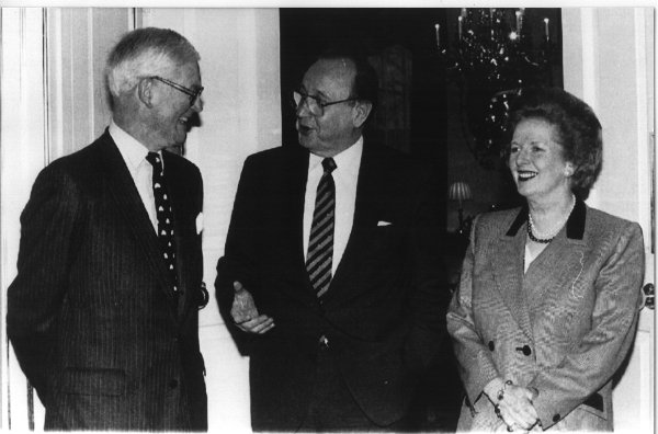 4. "What you Germans are doing is not good for Europe," Thatcher told Die Zeit publisher Josef Joffe in 1996.Photo: DPA