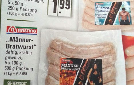 His and hers ‘sexist sausages’ cause a storm