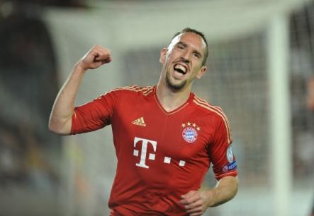 3rd: Franck Ribery<br>Despite playing his most successful season ever, the Frenchman has been knocked off his perch as the most expensive footballer in the league, worth a piffling €42 million.Photo: DPA