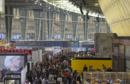 Bread and Butter fashion trade fair happens in the hangars twice a year.Photo: DPA