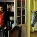 Horse moves into home and won’t leave