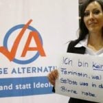 Anti-euro party turns anti-feminist