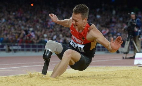 German squad leaves out one-legged long jumper