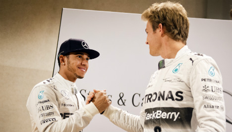 F1 Champ: No tension with German rival now