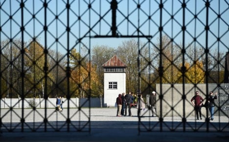 Merkel urges action over 'appalling' Dachau theft