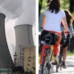Cycling, insulation and less coal to fight CO2