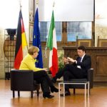 Renzi woos Merkel amid Florentine splendour