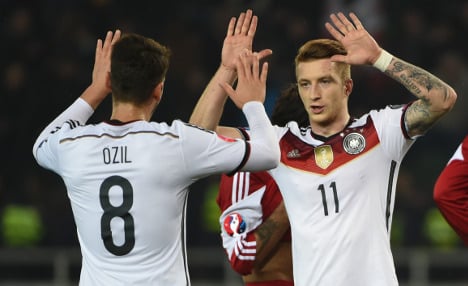 Germany grab vital win in Georgia