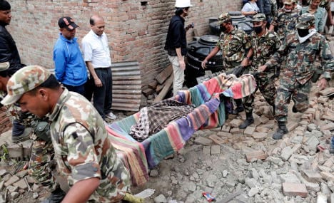 At least one German confirmed dead in Nepal