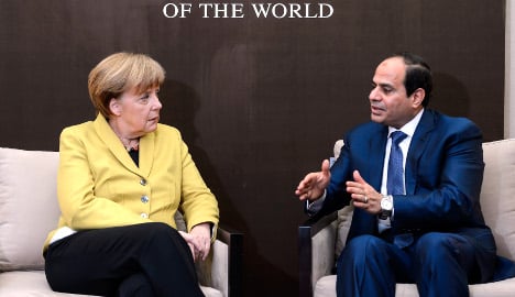 Rights groups critical of Egypt president’s visit