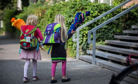 German kids enjoy 'back to school' traditions