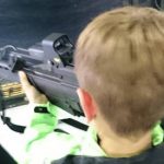 Shock as German soldiers let kids play with machine guns