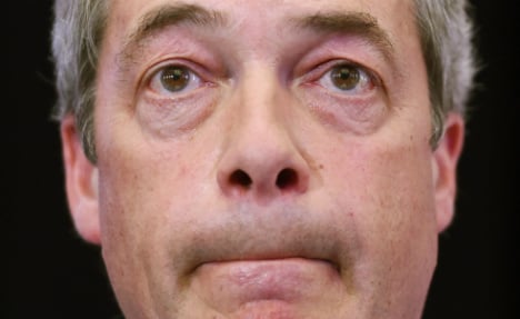 Germany derides 'disgraceful' Farage after resignation