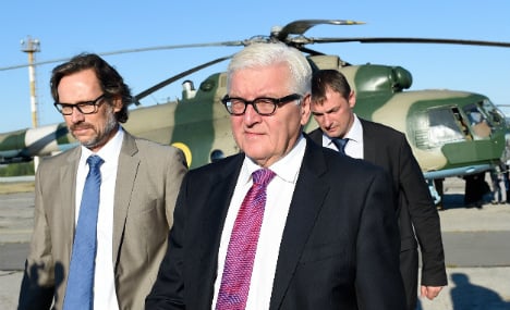 Steinmeier makes first visit to war-torn east Ukraine