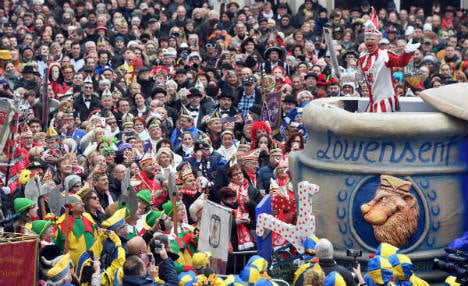 Ecstasy and astonishment: German Karneval kicks off