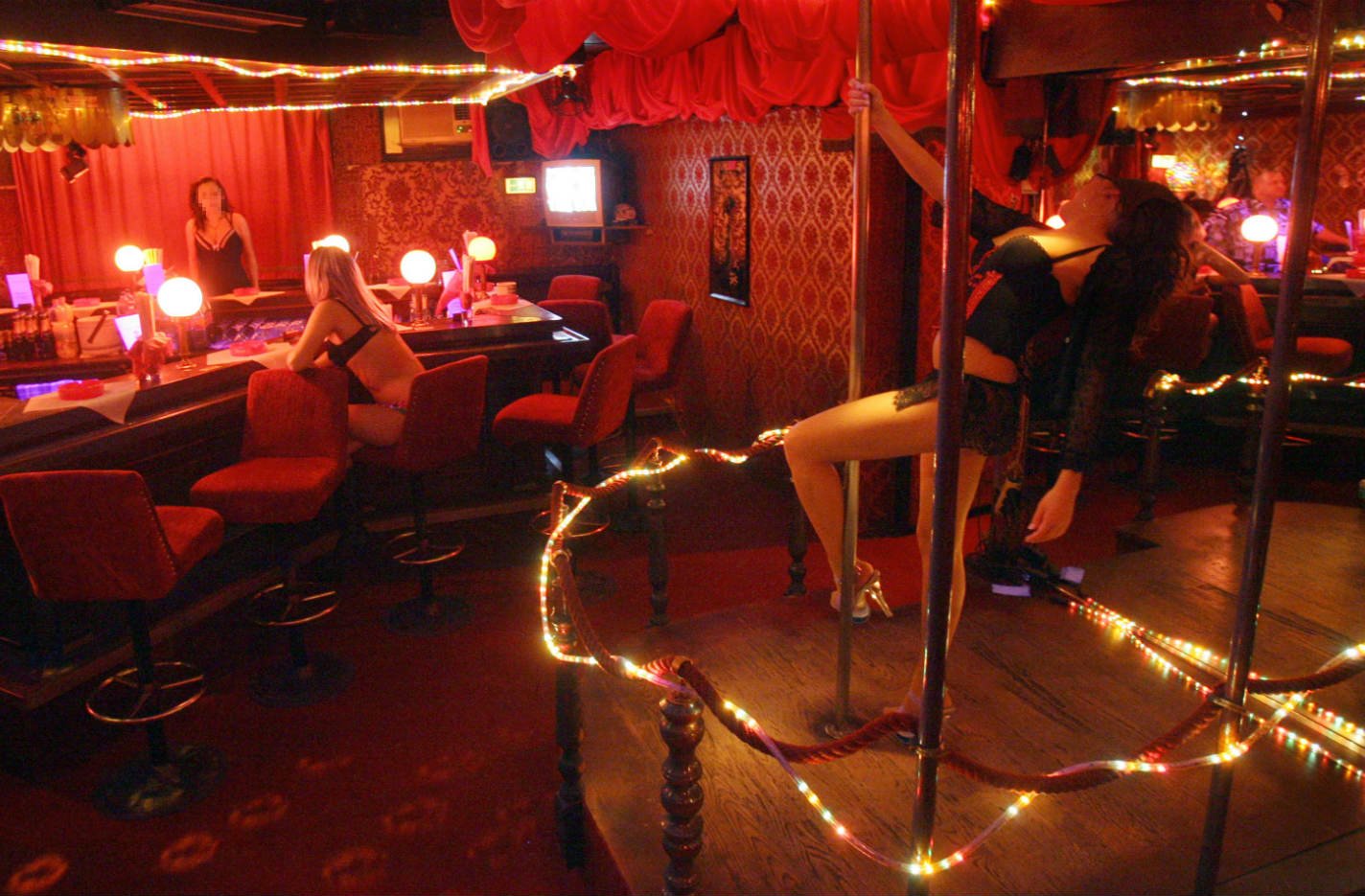 Berlin stripclub Topless Bars. 