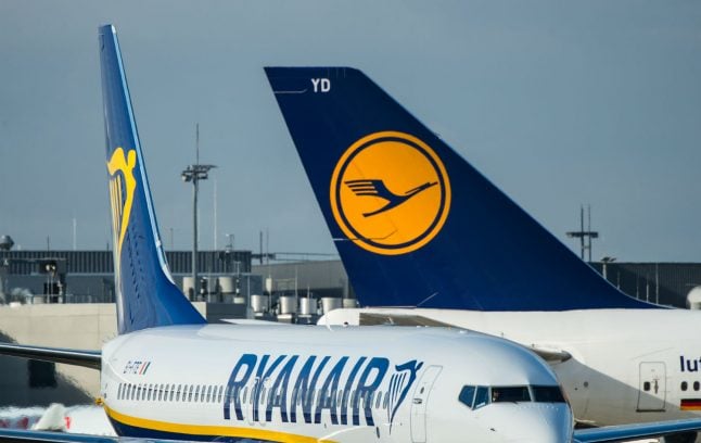 Ryanair builds up Frankfurt flights in challenge to Lufthansa