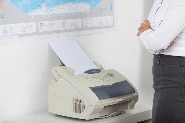 Stuck in the 80s: 70 percent of German firms still use fax machines
