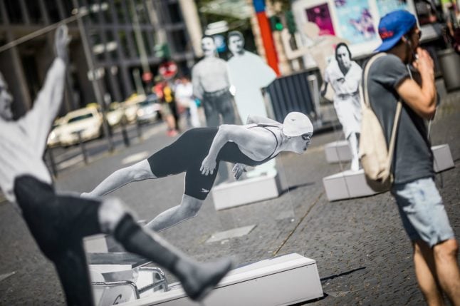 Two sculptures of Jewish sporting heroes destroyed in Frankfurt