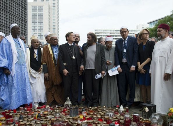 Muslim leaders gather in Berlin to rally against terrorism
