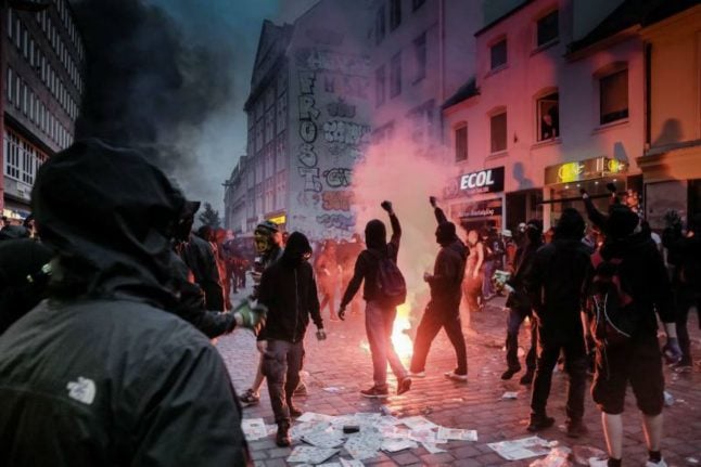 Interior ministry bans far-left website linked to G20 violence
