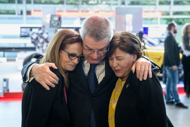 Emotions run high at Munich Olympic massacre memorial opening