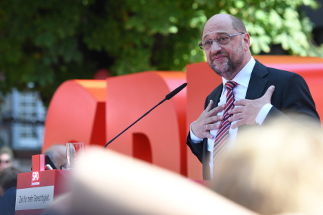 Martin Schulz, luckless challenger ‘shadow-boxing’ Merkel