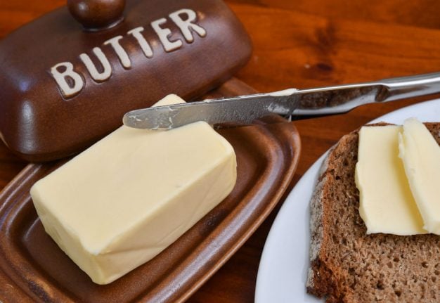 Why has the price of butter risen so sharply in the past year?