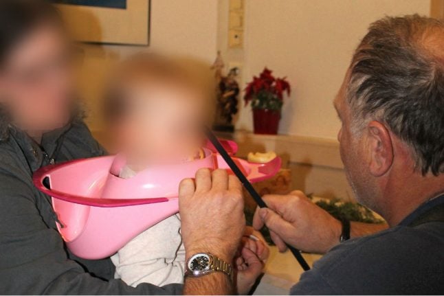 Munich firefighters help free toddler's head from toilet seat
