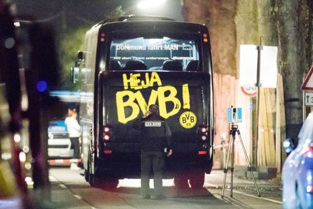 Suspect accused of bomb attack on Dortmund football team bus goes on trial