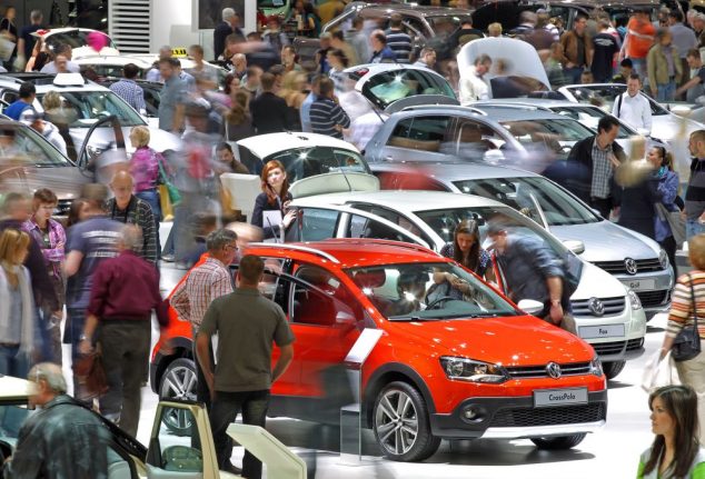Last year's German car sales highest since 2010