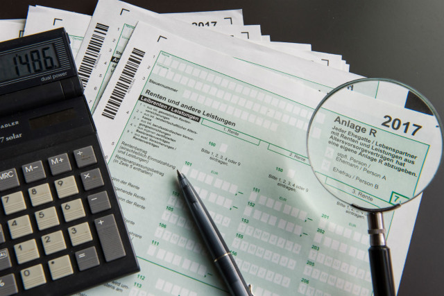 Filling out your taxes can be a serious cause of headache. Photo: DPA