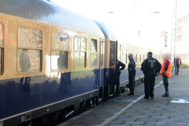 Suspect on the run after woman raped on train after Munich football match
