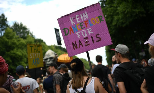 Thousands square off in Berlin far-right rally and counter demos