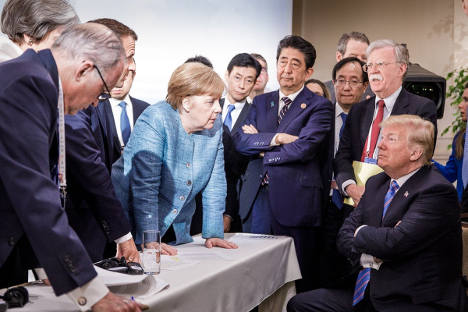 Trump ‘destroys trust’ with G7 tweets: Germany
