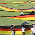 Bangladeshi World Cup megafan unfurls kilometres-long German flag