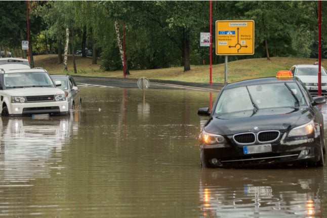Heatwave breaks as Hesse hit by heavy storms and flooding