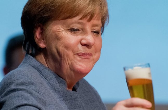 Dinner for one? Merkel and co talk Brexit at beer summit as Britain dines alone