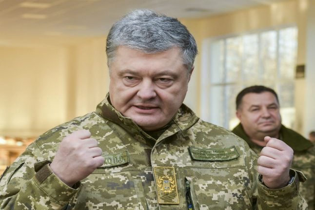 Ukrainian president calls for German help in growing conflict