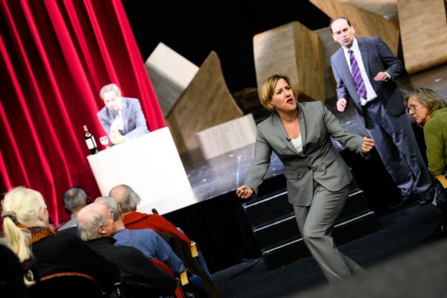 ‘Angela I’: Bremen theatre premieres play about Merkel