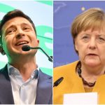 Merkel pledges support to Ukraine after comedian Zelensky win