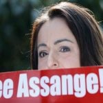 German MPs protest Assange's arrest outside London prison