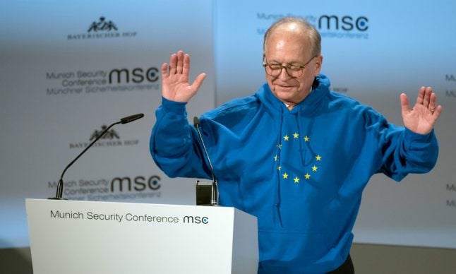 How an EU hoodie became the street cred emblem of German politicians