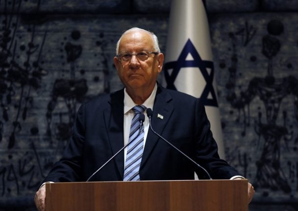 'Shocked' Israel president says Jews are unsafe in Germany
