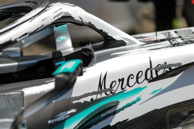 Germany’s Mercedes mark 125 years of racing with new retro look
