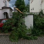 Commuters face major disruption as storms lash Germany